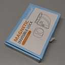 12 Pack Magnetic Cabinet Locks Baby Proofing - Child Safety Cabinet Latch Locks with Adhesive, No Drill or Tools Installation, for Cabinets Drawers Doors