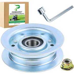 GY22172 Idler Pulley Replaces GY20067 Idler Pulley for John Deere 42" 48" D140 LA145 L130 L120 L110 LA115 E140 D110 E170 D160 LA105 D130 L100 D105 LA130 E160 Lawn Decks