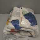 Jinchan Macy 5x7 Area Rug for Kids Room Modern Colorful Checkered Diamond Nursery Rug Indoor Washable Soft Non Slip Carpet for Playroom Classroom Bedroom Dorm Daycare Living Room Circus on Cream