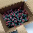 Brizled Pink Valentine Lights, 33ft 100 LED String Lights, Decorative Xmas Tree Light 120V UL Certified Connectable Valentine String Light Pink Mini Lighting for Indoor & Outdoor Wedding Room Party