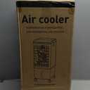 Portable Air Conditioners, 2025 Upgraded 3-in-1 Portable AC with Remote Control, Fast Cooling Evaporative Air Cooler, 3 Speeds, 7H Timer, Air Conditioner for Bedroom, Office, Kitchen (White)