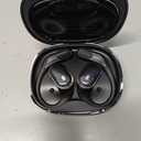 Open-Ear Headphones, Over Ear Earbuds with Ear Hooks, True Wireless Bluetooth Earphones with Microphone, Touch Control, Clear Calls, 60H Playtime, IPX7 Waterproof for Running and Workouts (Black)