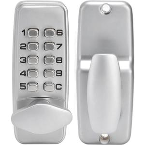 Mechanical Door Lock, 2-8 Digit Code Mechanical Combination Keyless Entry Door Lock, Outdoor Fence, for Gates, Parking Lots, Offices, Interior Doors, Rental Houses