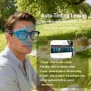 Ai Smart Glasses with Camera and Bluetooth - 4K HD Video Recording, Real-Time Translation, with Color-Changing Lenses for Travel, Sports, Outdoor Use