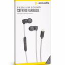 acoustix PREMIUM SOUND STEREO EARBUDS with Apple 8-Pin Connecter