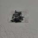 5/16" x 1-1/2" Hex Head Lag Screws Bolts 20Pcs 304 Stainless Steel 18-8, Partial Thread, Hexagon Head Wood Screws by Black Oxide by SG TZH