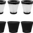 S SMILEFIL 3 Pack Handheld Vacuum Cleaner Filter Compatible with Dirt Devil Scorpion Handheld Vacuum Cleaner Style F117, Compare to Part #AD40117