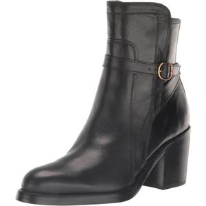 Sam Edelman women's Simona (5, Black Leather)