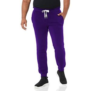 Southpole Men's 1570 Basic Active Fleece Jogger Sweatpants Purple, M