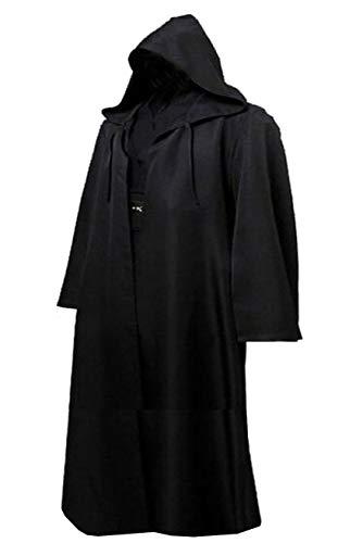 GOLDSTITCH Men Hooded Robe Cloak Knight Fancy Cool Cosplay Costume Large