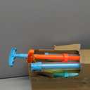15pcs Water Shooter Blaster Squirt Guns Toys,Shoot Up to 35 Feet,16.5inch Water Spray Gun for Kids,Adults Summer Water Fighting,Swimming Pool,Beach Games,Colorful,Two Spray Holes