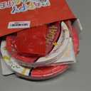 Grencian 96Pcs 5th Cartoon Happy Birthday Party Supplies Red and White Paper Plates and Napkins Tableware Sets Large Anime Themed Decoration for Birthday Cartoon Kids Children Party Serves 24
