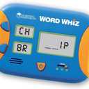 Learning Resources Word Whiz Electronic Flash Card, Letter Games for Kids, Word Recognition, Ages 5+