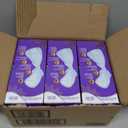 Always Radiant Feminine Pads for Women, Flexfoam Pads with Wings, Size 5, Extra Heavy Overnight Absorbency, Lightly Scented, 54 Count (3 Packs of 18)