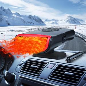 Portable Car Heater For Vehicle 12V: That Plugs Into Cigarette Lighter Window Windshield Defroster Calefacción Portátil Calentón Calentador Para Carro Utv Truck 12 Volt Cab Space Warmer In Winter
