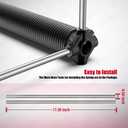 Garage Door Torsion Springs 1.75’’(Pair) with Non-Slip Winding Bars,High Quality Coated Torsion Springs with a Minimum of 18,000 Cycles (0.225X1.75''X30'')