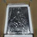 1 Pcs Locking Medicine Box Small Metal Locker 1 Door 6.3" H Single Lockable Metal Cubby Black Lockable Storage Cabinet with Key Stackable File Cabinet for Dorm Office School Living Room