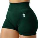 Gymreapers Infinity Seamless Workout Shorts High Waist Biker Shorts for Women Athletic Gym Running Pilates Yoga Sport Short (X-Large, Reef)