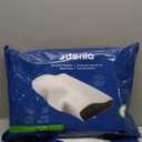 Derila Pillowcase | Designed to Keep Your Derila Memory Foam Pillow for snoring Relief Covered and Protected with This Crisp, Clean, White Pillowcase Made from Premium Materials (Standard (19.7" x 11.8" x 3.9"))