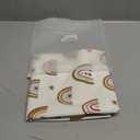 ROCCED Baby Bed Pad Waterproof Washable Reusable 31"x40" Large Toddler Mattress Protector Incontinence Pads Sheet Cover Underpads for Kids Adults and Pets Potty Training Mat-Rainbow