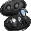 Monster Sleep Ear100 Ear Buds, Sleep Headphones with Stereo Sound, Design for Side Sleeper, 32H Playtime, Bluetooth 6.0, ENC Noise Cancelling, IPX6 Waterproof Mini Earbuds, Black