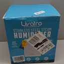 Stainless Steel Humidifier, 3L Warm Mist Humidifier, Easy Clean with Warm Steam Humidifier, Healthy Air Mist Humidifiers for Bedroom Living Room, with Sleep Mode and Auto-off Setting