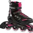 Bladerunner by Rollerblade Advantage Pro XT Women's Adult Fitness Inline Skate, Black and Pink, Inline Skates, 10
