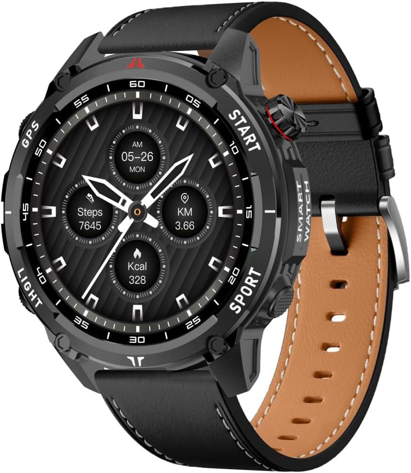 Fitness Tracker Watch with Heart Rate Monitor Activity Tracker with Pedometer Smart Watch Sleep Monitor with Step Counter Calories Blood Oxygen Pressure Monitor Make/Answer Call Health Tracker