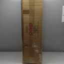 Puleo International 6.5ft Pre-Lit Slim Aspen Fir Artificial Christmas Tree with 350 Clear Lights, 760 Realistic Dense Branch Tips, Easy Setup Artificial Trees with Sturdy Metal Stand