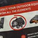 Tough Cover Snow Blower Cover - 600D Snowblower Covers Waterproof Outdoor, Heavy Duty Snow Thrower Cover Universal Fit for EGO, Honda, Ariens, Ryobi, Troy Bilt, Snow Joe, Toro, and PowerSmart (Premium - Black)