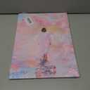 Framed Pink Jesus Walking On Water Wall Art Christian Canvas Prints 12x16in, 16L"x12W" Canvas