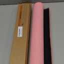 Bath Mat,Ultra Thin Bathroom Rugs,Rubber Bath Mats for Bathroom,No Slip Bath Rugs,Quick Dry,Machine Washable,Low Pile,Absorbent,Shower Outside,Sink,Home Decor Accessories.Pink,1'5"x2'3"(17x27inch)