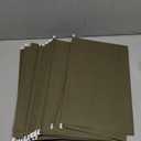 SUNEE Hanging File Folders, 25 Pack Reinforced Hang Folders Letter Size, Adjustable 1/5-Cut Tabs, Designed for Bulky Files, Filing Cabinet, Standard Green
