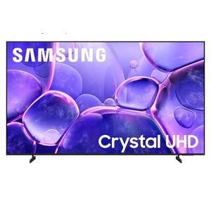 Samsung 65-Inch Class Crystal UHD U8000F 4K Smart TV (2025 Model) Endless Free Content, Crystal Processor 4K, MetalStream Design, Knox Security, Alexa Built-in