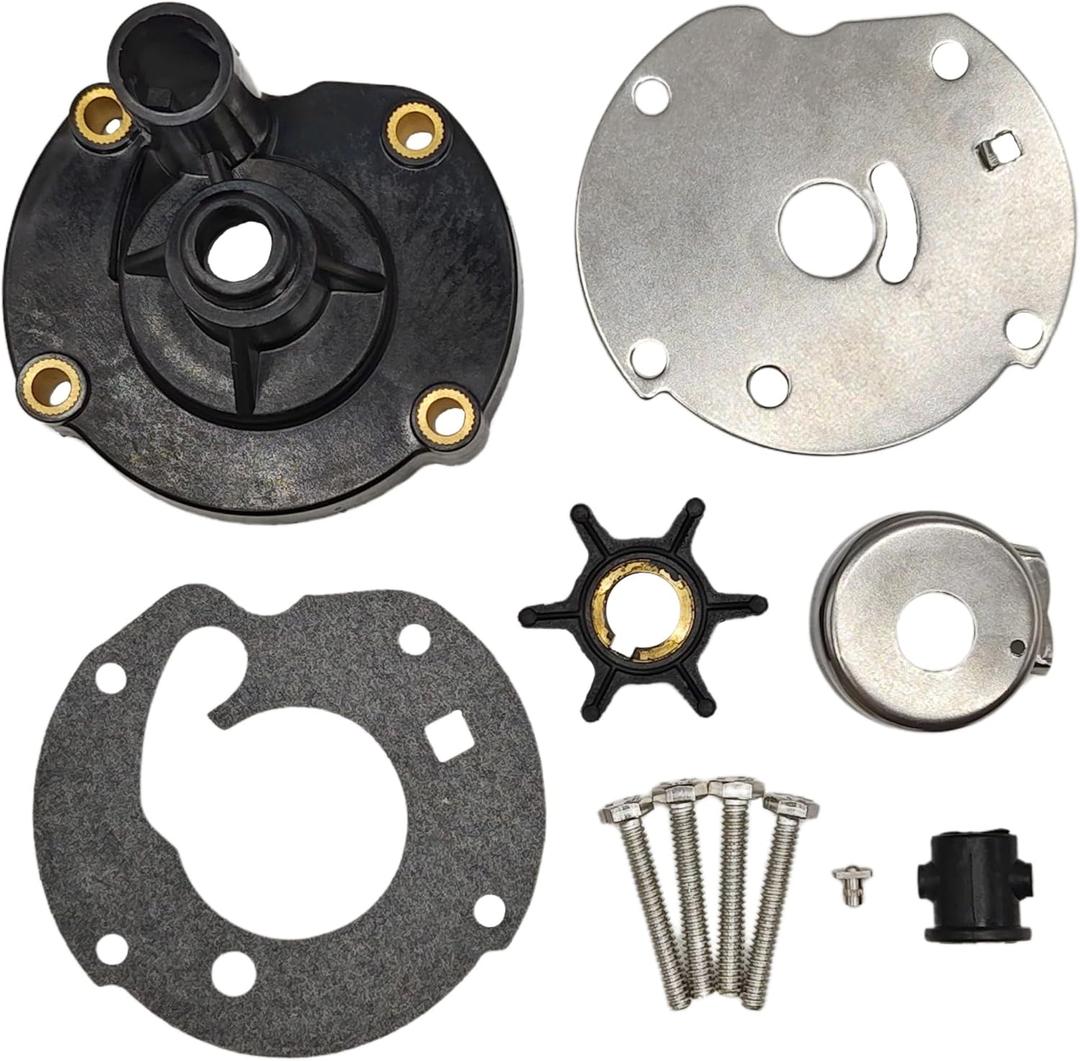 763758 Water Pump Impeller Kit for Evinrude Johnson OMC 5.5 6 7.5 HP Outboard Engine 778166