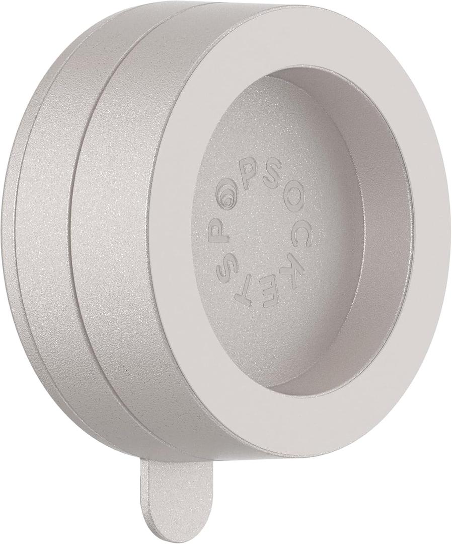 PopSockets Magnetic Suction Phone Mount, Surface Mount for MagSafe, White - Metallic Horchata