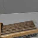 LazBlinds No Tools No Drill Cordless Bamboo Roman Shades, Light Filtering Window Treatment, Roll Up Bamboo Blinds for Windows 36'' W x 48'' H, Brown