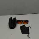 Eyekepper 100% Blue Light Reduction,Huge Fitover Anti-Blue Blocking Computer Eyeglasses with Extra Amber Lenses, Black