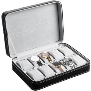 Osvino Watch Organizer, Black