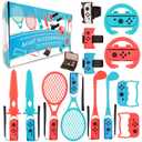 Switch Sports Accessories - Arisll 14 in 1 Switch Sports Accessories Kit for Nintendo Switch Sports, Family Accessories Bundle Kit Compatible with Switch/Switch OLED Sports Games