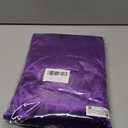LHJ Unisex Full Length Hooded Robe Cloak Long Velvet Cape Cosplay Costume (Purple)