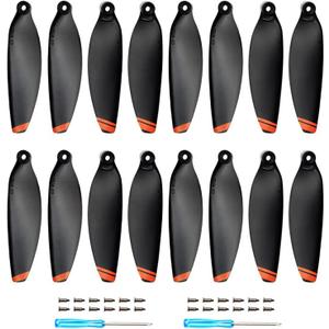 16 Pcs Mini 4K Propellers Low-Noise Replacement Propellers for DJI Mavic Mini 2/Mini 2 SE/Mini SE/Mini 4K Drone Quick-Release Blades Props Accessories