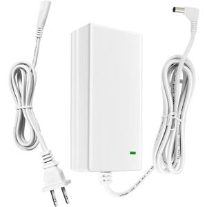 White Power Cord Compatible with Cricut Explore 3 Cutting Machine,24V DC Power Replacement Cord Connector for Cricut Explore 3 Cutting Power Supply Cord