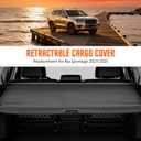 Cargo Cover Compatible with Kia Sportage 2023-2025 2026 Accessories Leather Retractable Trunk Cover Luggage Cover Trunk Storage Privacy Protection Luggage Shade Shield