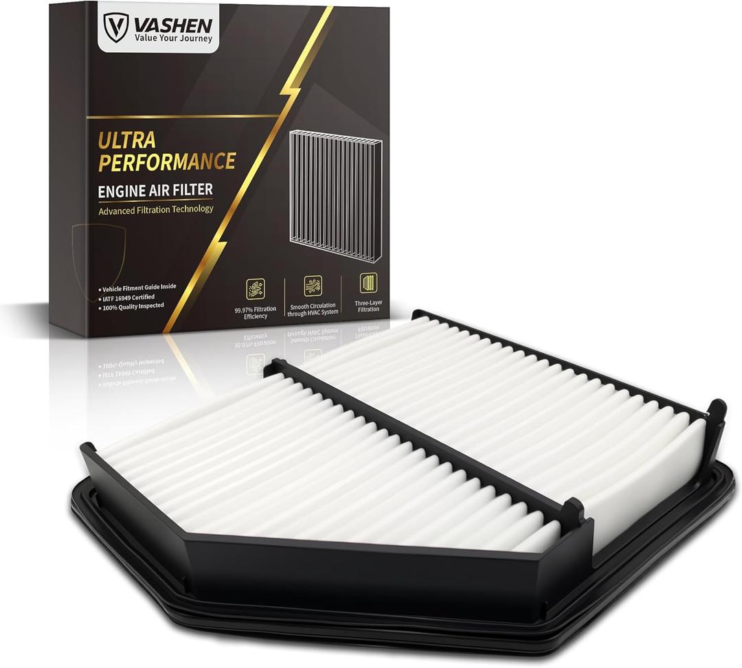 CA12052 Engine Air Filter, Fit for Honda HRV 2016 2017 2018 2019 2020 2021 2022 L4 1.8L - Replaces# 17220-51B-H00
