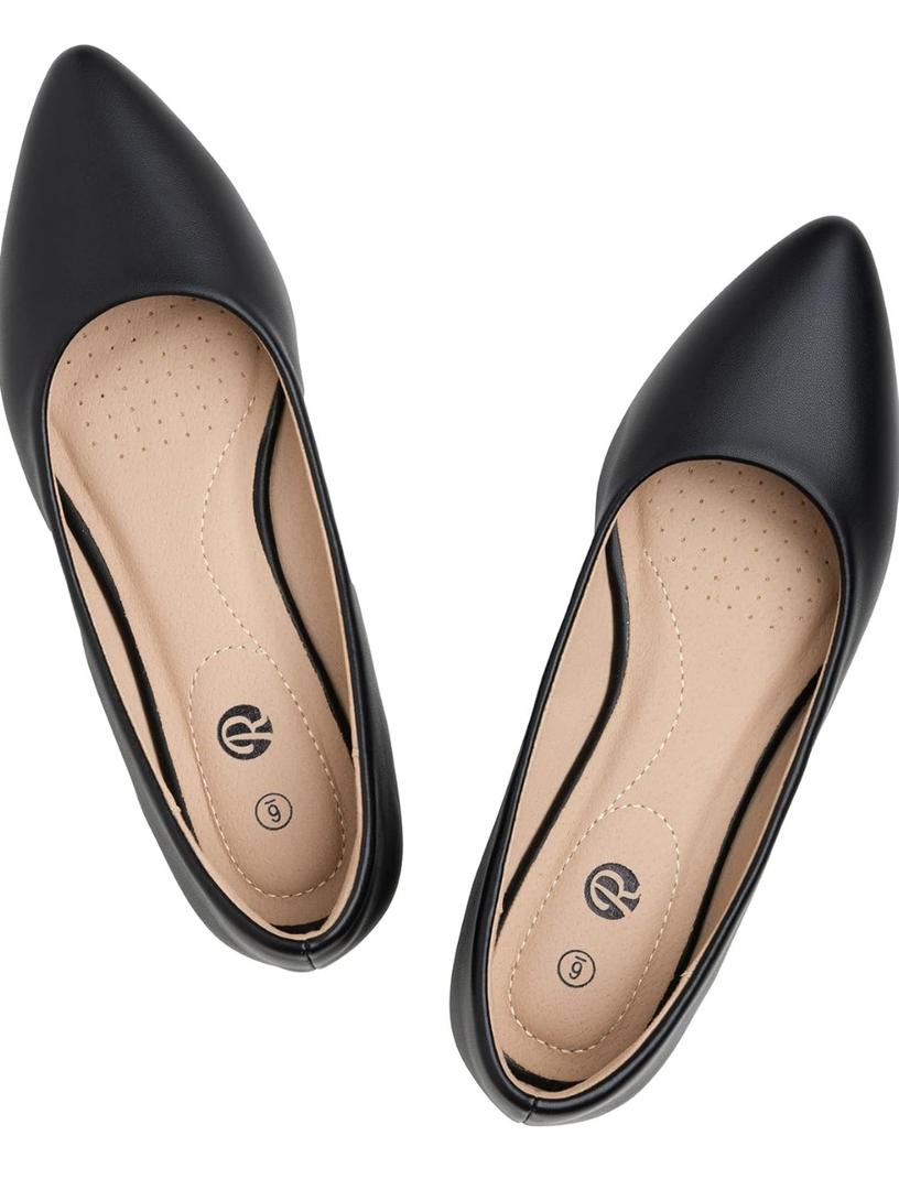 Rekayla Women's Flats Classic Pointed Toe Ballet Flats Shoes for Women Business Casual Office Comfort Slip On Work Flats Shoes Versatile Dress Shoes for Women, Size 10 Rekayla Women's Flats Classic Pointed Toe Ballet Flats Shoes for Women Business Casual Office Comfort Slip On Work Flats Shoes Versatile Dress Shoes for Women, Size 10