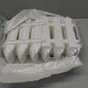 ELECLAND White Plastic Garden Fence with 22 Pieces, Picket Fence Edgings for Lawn, Flowerbeds, Plant Borders, Decorative Yard