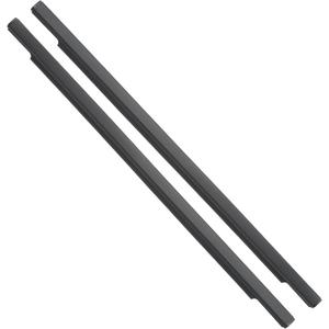 Motoforti Rear Left Right Door Window Belt Weatherstrip, Window Weatherstrip, for Toyota FJ Cruiser 2007-2014, Rubber, Black, 1 Pair