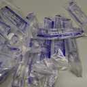 50Pack 1ml/cc Luer Lock Syringe without Needle, Plastic Syringe with Caps for Liquid, Sterile Individually Wrapped