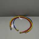 Robinair (30036) 1/4" Standard Hoses with Standard Fittings Set - 36", Set of 3,MultiColor